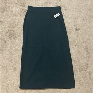 Old Navy fitted Midi Knit Skirt